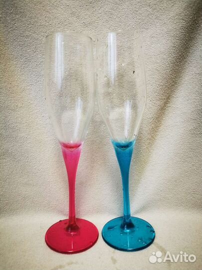 Свадебные бокалы, бокалы для шампанского