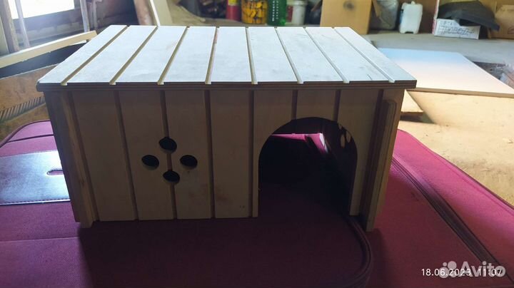 Домик для сухопутной черепахи,хомяка,свинки