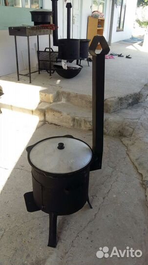 Казан чугунный узбекский