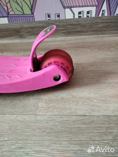 Самокат детский трехколесный бу