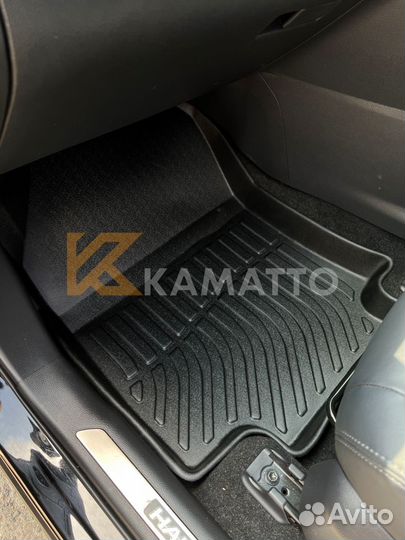 Ковры в салон Kamatto 3D Rav-4 18+