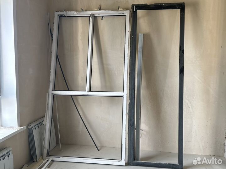 Балконный блок с дверью