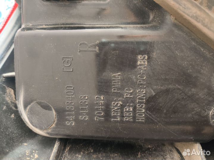 Задний правый фонарь лифан x60