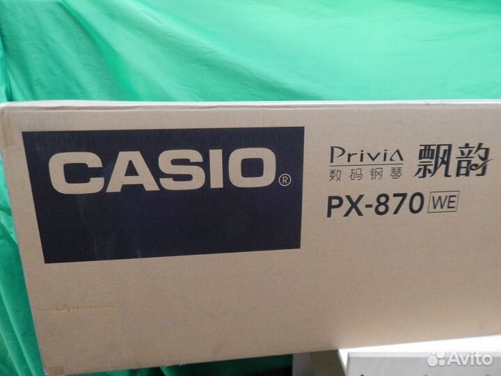 Цифровые пианино casio priviaPX-870белые и чёрные