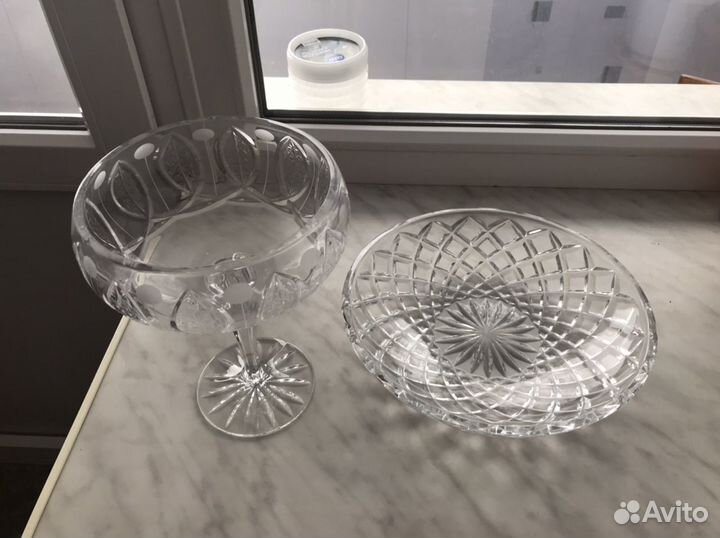 Ваза для фруктов с тарелкой