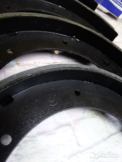 Колодки тормозные газ-3110 задние (юкка)(к-т)