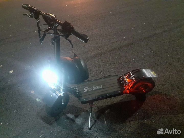 Самокат взрослый электрический бу