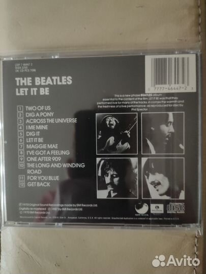 Beatles cd Let IT Be