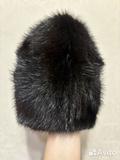 Шапка норковая женская