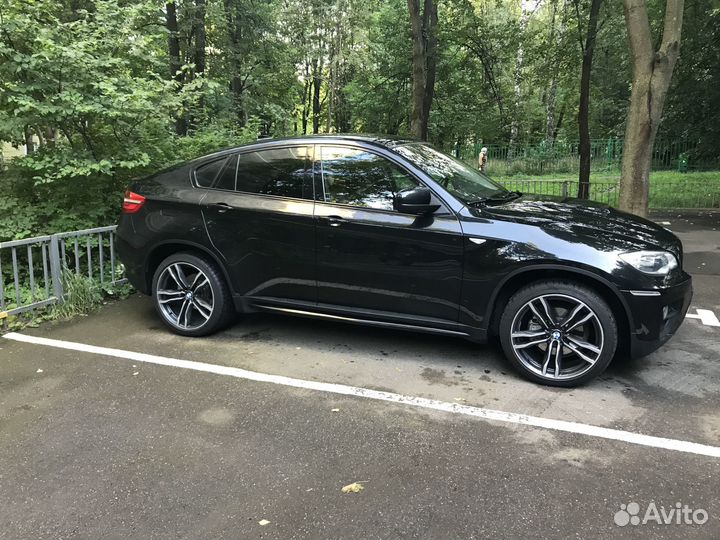 Накладки на пороги Performance x6 e71 ABS пластик