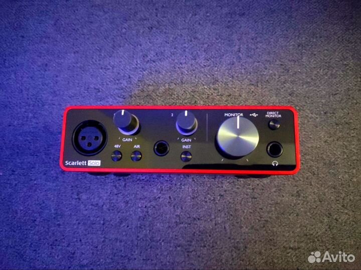 Focusrite Scarlett Solo 3rd Gen