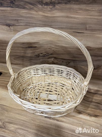 Корзина плетеная, Ива