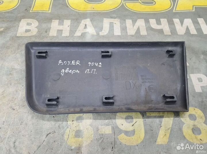 Молдинг двери передней правой Peugeot Boxer 250