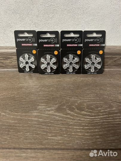 Power One 13 батарейки для слуховых аппаратов