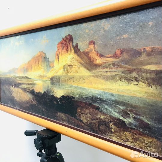 Репродукция картины художника Томаса Морана