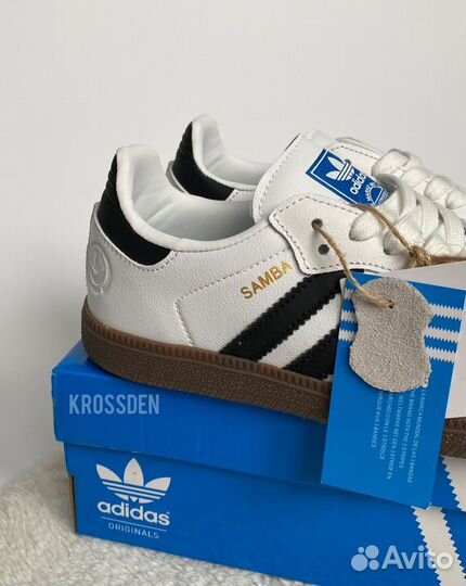 Кроссовки Adidas Originals Samba White женские