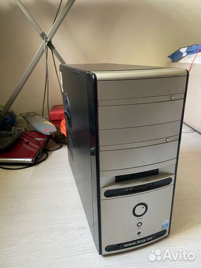 Компьютер core 2 duo e6750 / sapphire hd 2600 pro