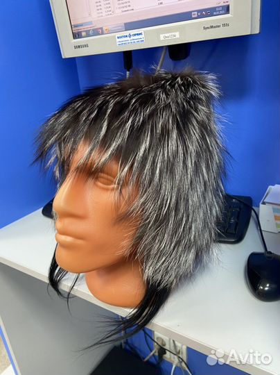 Шапка натуральный мех