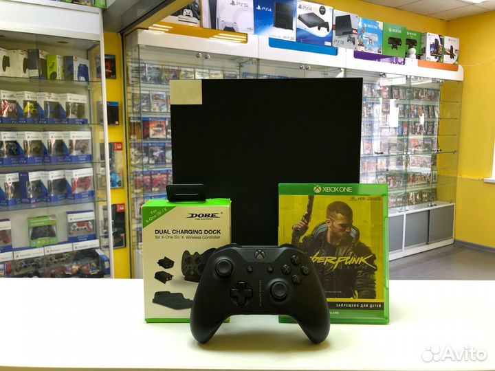 Xbox one X + игра