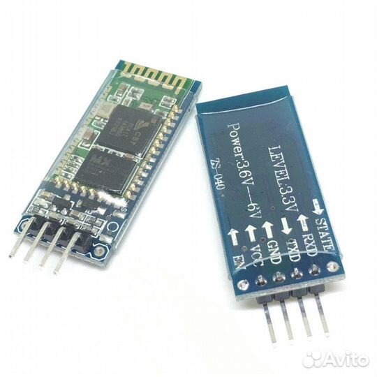 Модуль Bluetooth HC-06 4 pin на плате