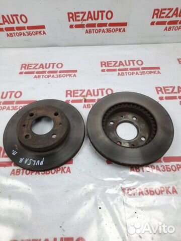 Тормозной диск передний Nissan Pulsar FN15 GA15DE