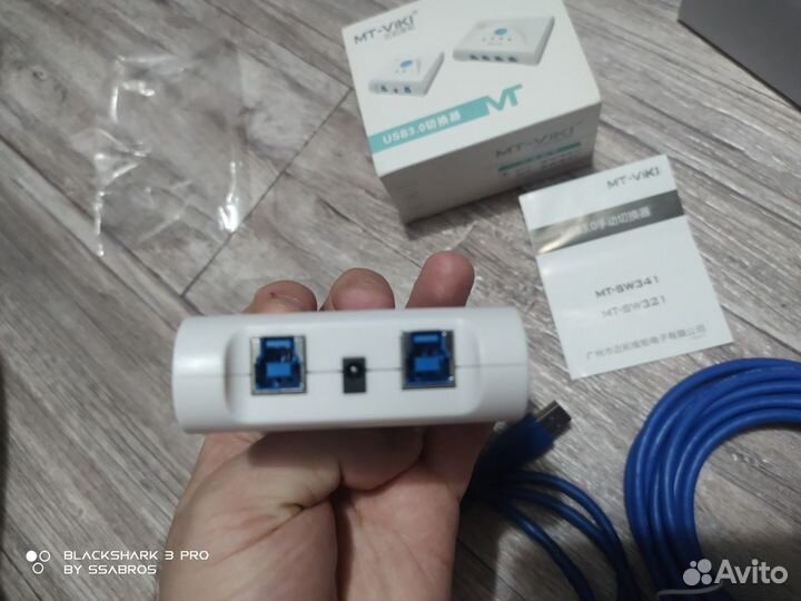 MT-SW321 USB 3.0 (Универсальный переключатель)