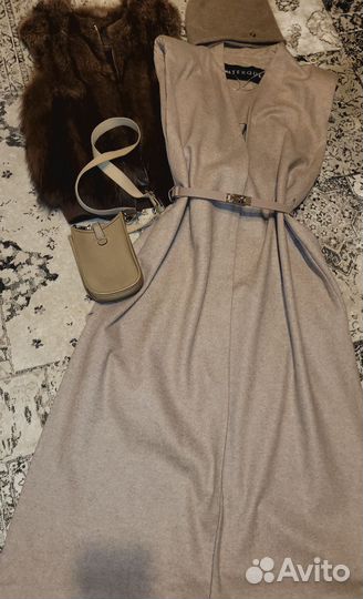 Шикарный женский жилет из шерсти новый s m