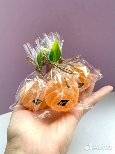 Новогодний подарок Мыло «Мандарин»