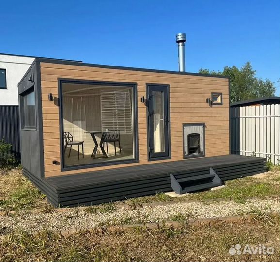 Модульная баня купить под ключ