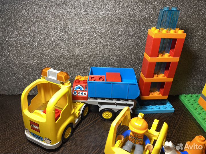 Lego duplo 10813 большая стройплощадка