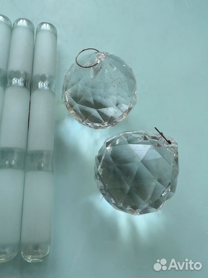 Запчасти от ретро люстры