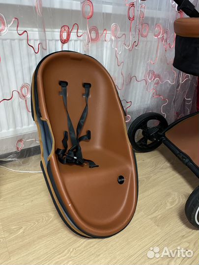 Коляска 2 в 1 эко кожа