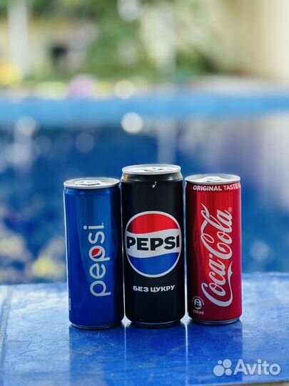 Кола 0,25, пепси 0,25