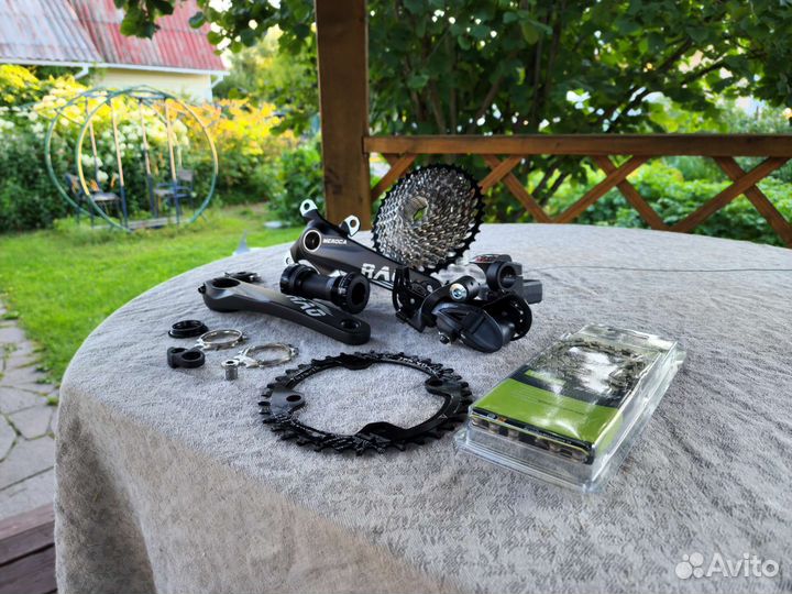 Трансмиссия с переключателем и шатунами 10 ск