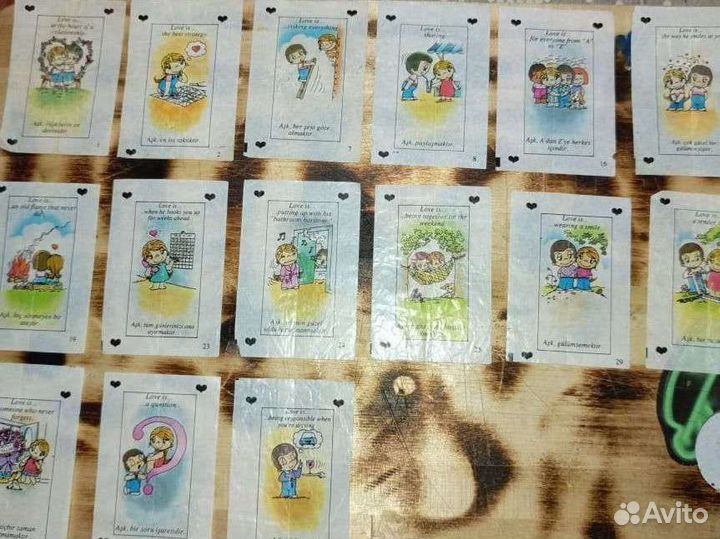 Вкладыши love is 1 series