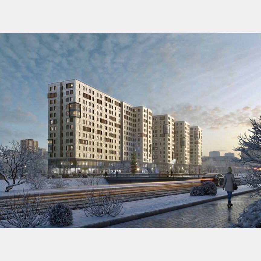 Апартаменты-студия, 21,4 м², 13/13 эт.