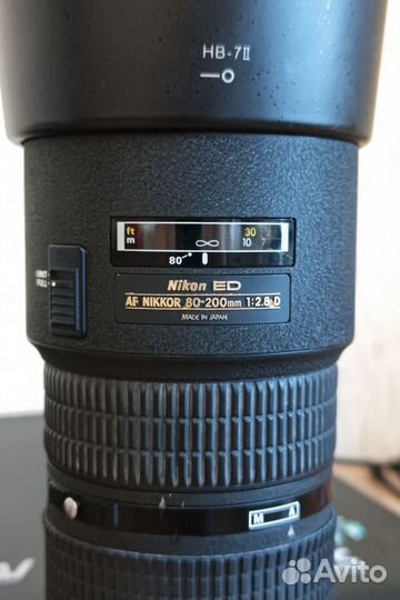 Nikon 80-200 mm f2.8 mklll