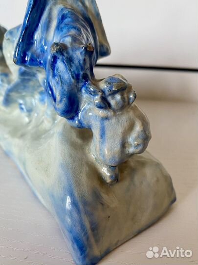 Статуэтка. Керамика. схф. Гжель. СССР