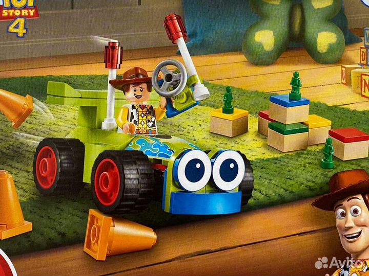 Lego Toy Story 10766 Вуди на автомобиле. Новый