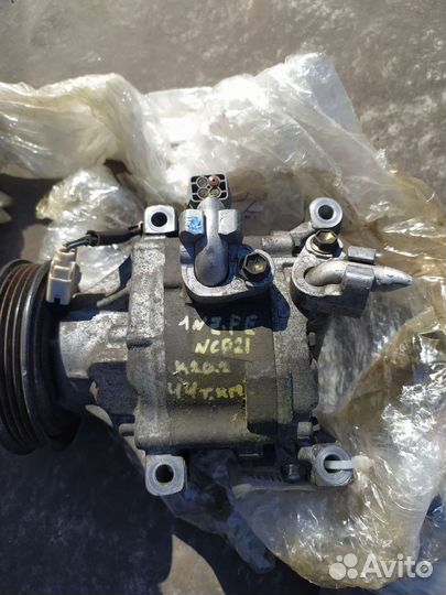 Компрессор кондиционера Тойота 1 nz fe