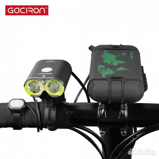 Велосипедный фонарь Gaciron V13. 1600 lumens