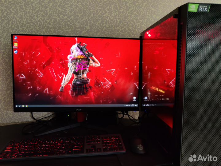 Игровой компьютер RTX 3070,i7,SSD,2тб,16гб озу