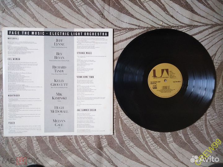 Electric Light Orchestra – Face The Music / USA