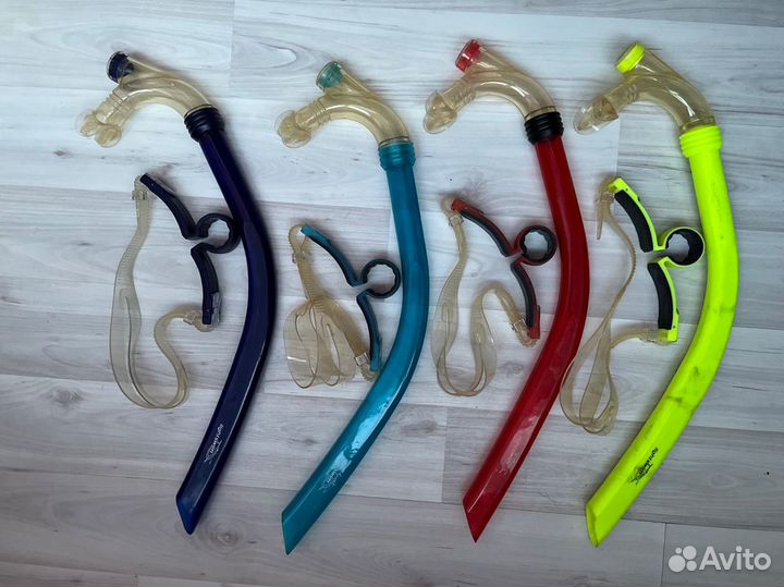 Дыхательный тренажер (трубка для плавания)