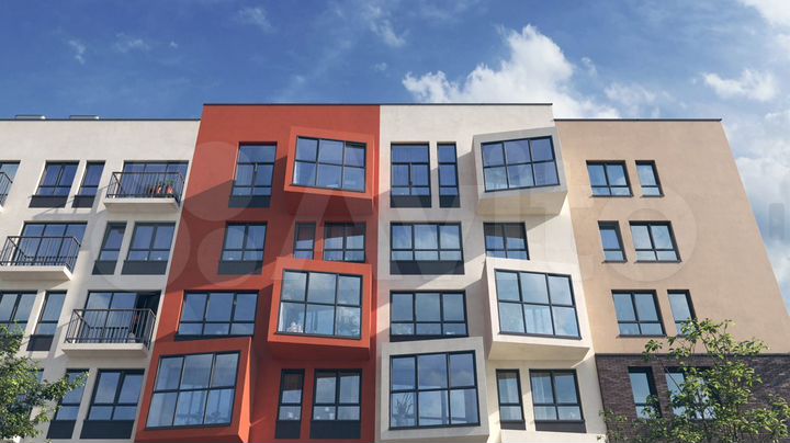 1-к. квартира, 34,6 м², 1/5 эт.