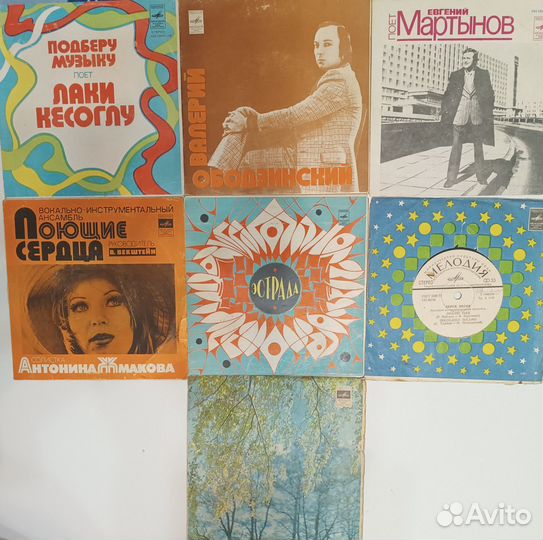 Виниловые и гибкие пластинка СССР