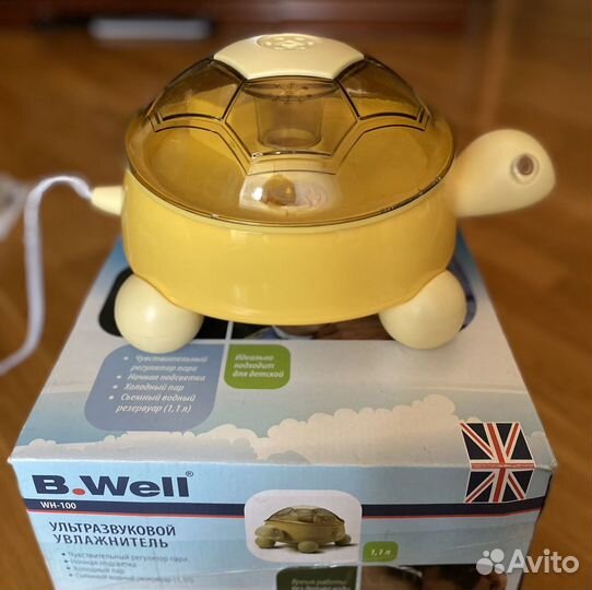 Ультразвуковой увлажнитель воздуха B.well Черепаха