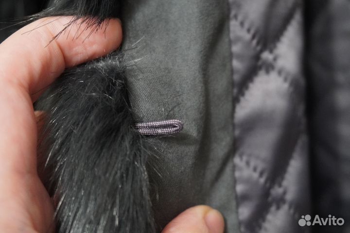 Полушубок из экомеха