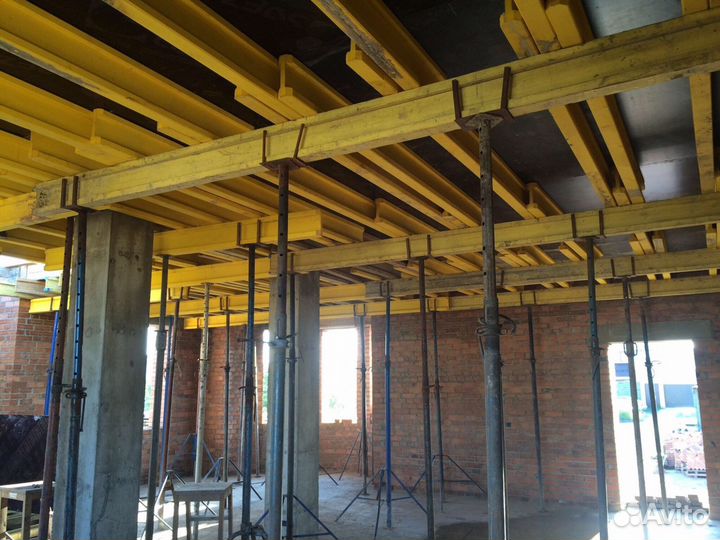 Опалубка в аренду. Монолитные работы