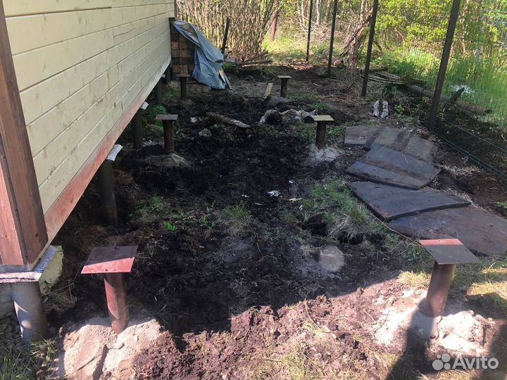 Свайно винтовой фундамент установка